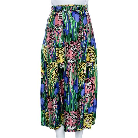 gucci midi skirts for women|gucci multicolor skirt.